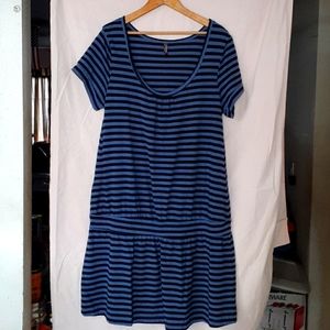 Old navy size XL blue/black striped dress (#5)